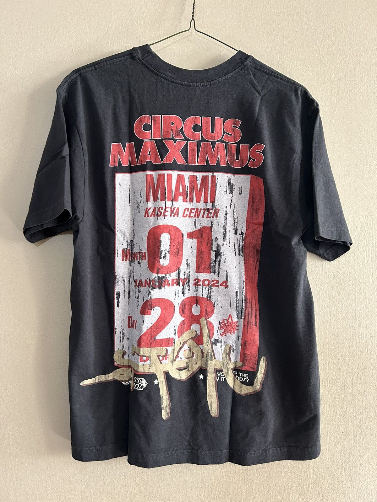 Band Tees × Travis Scott Travis Scott Utopia tour tee Size US L / EU 52-54 / 3 - 2 Thumbnail