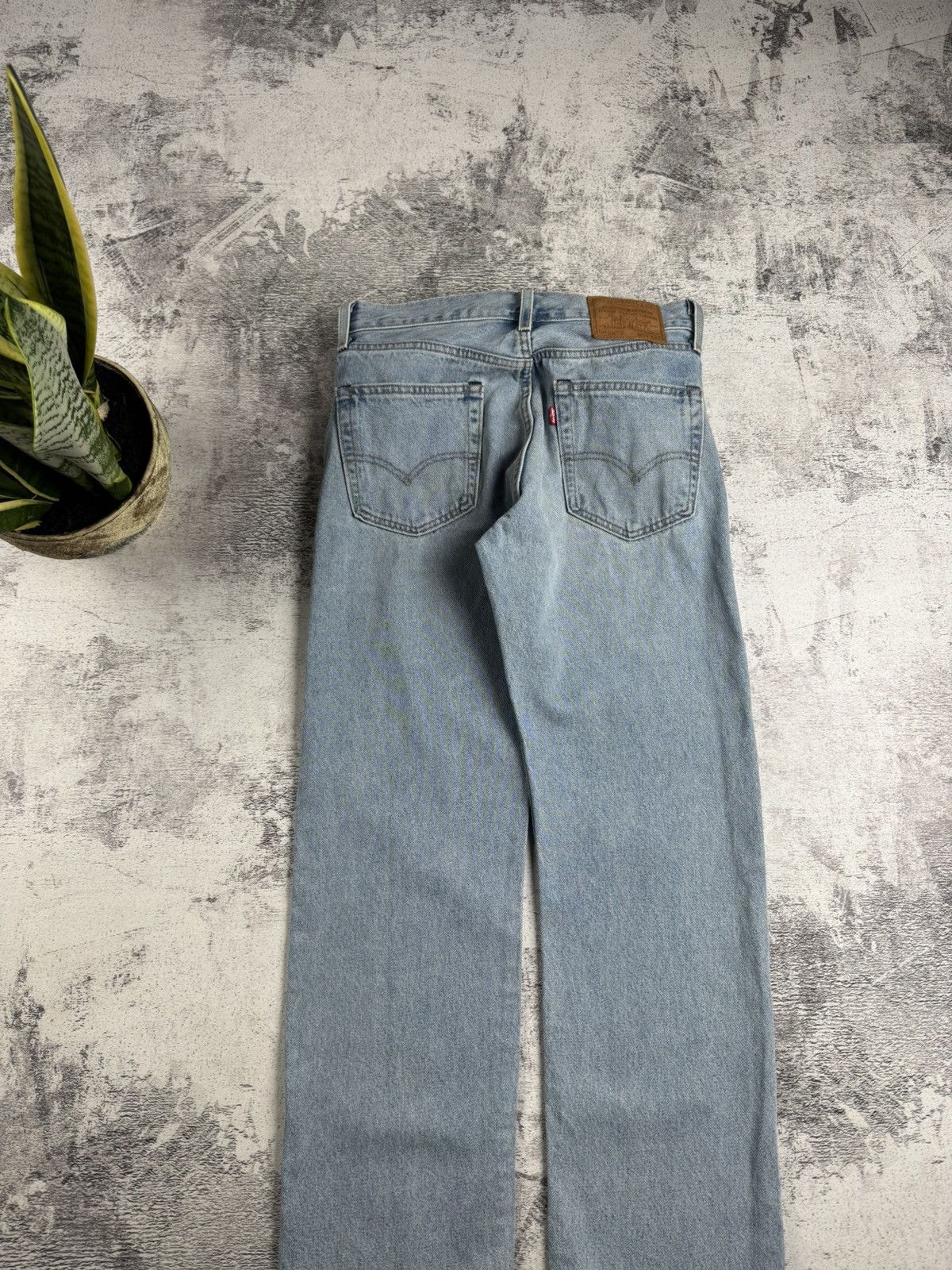 Levi's Levis 551 Premium Work Wear Men’s W29 L32 Cotton Light Blue Jeans Pants Trousers Size US 30 / EU 46 - 5 Thumbnail