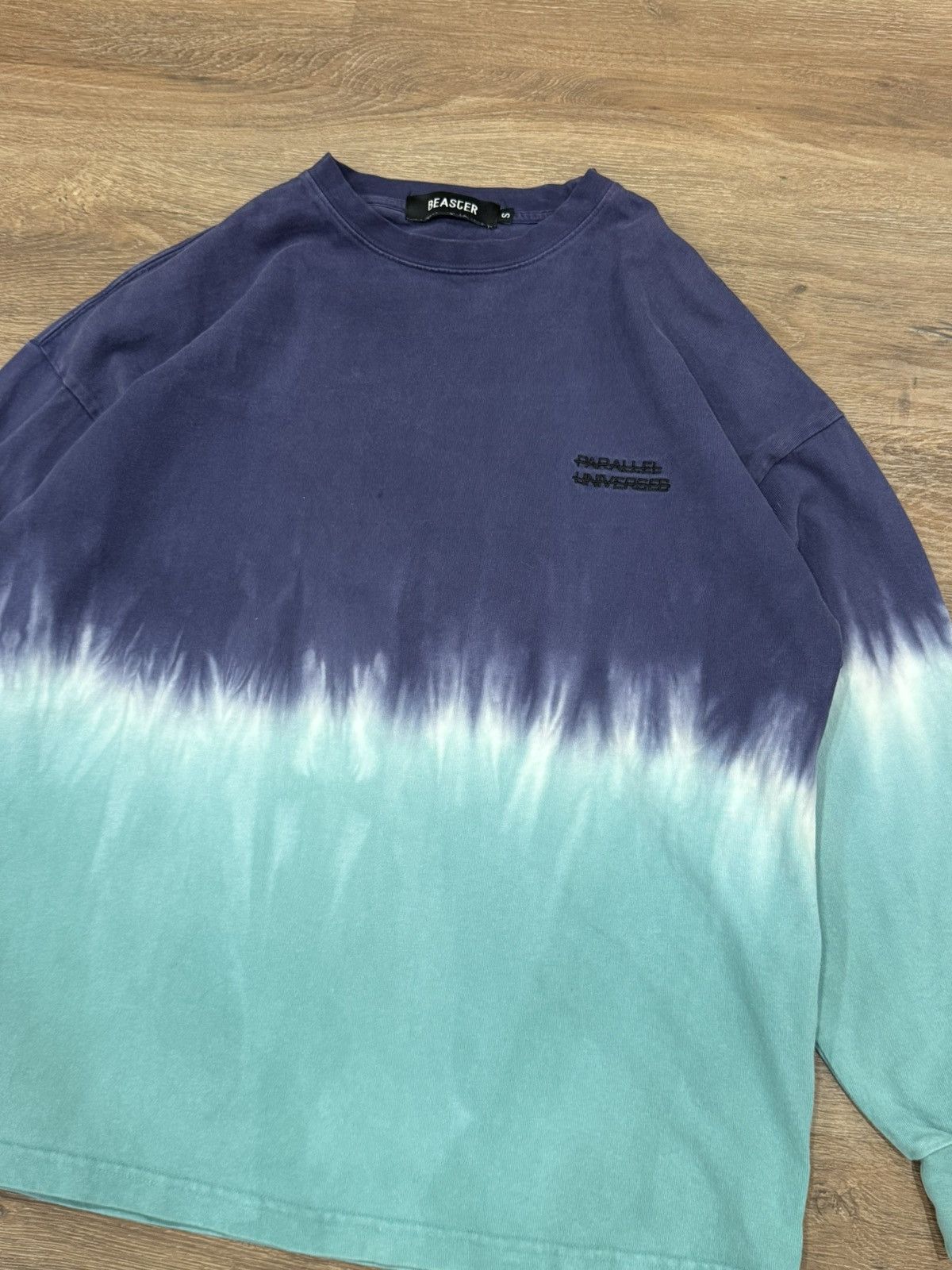 Japanese Brand BEASTER “Parallel Universes” Dip Dye Long Sleeve Size US S / EU 44-46 / 1 - 5 Thumbnail