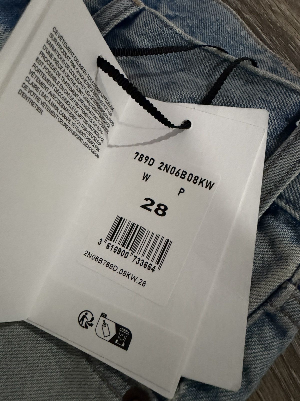 Celine CELINE by Hedi Slimane-Dylan Jean sz28 Size US 28 / EU 44 - 6 Thumbnail