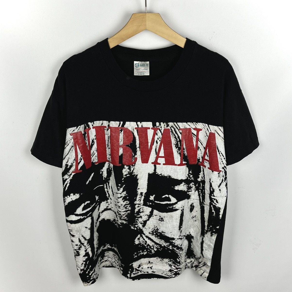 Band Tees Vintage Nirvana In Utero rare All Over Print rock tee 90’s Size US M / EU 48-50 / 2 - 1 Thumbnail