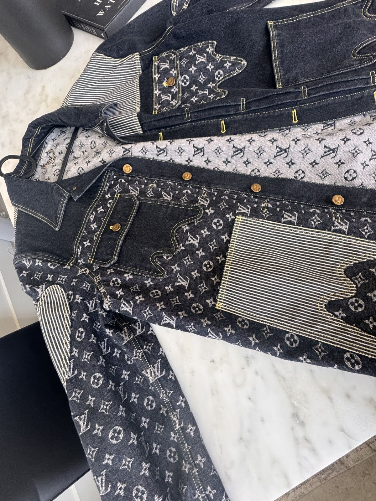 Louis Vuitton Louis Vuitton Denim Jacket Size US XL / EU 56 / 4 - 4 Thumbnail