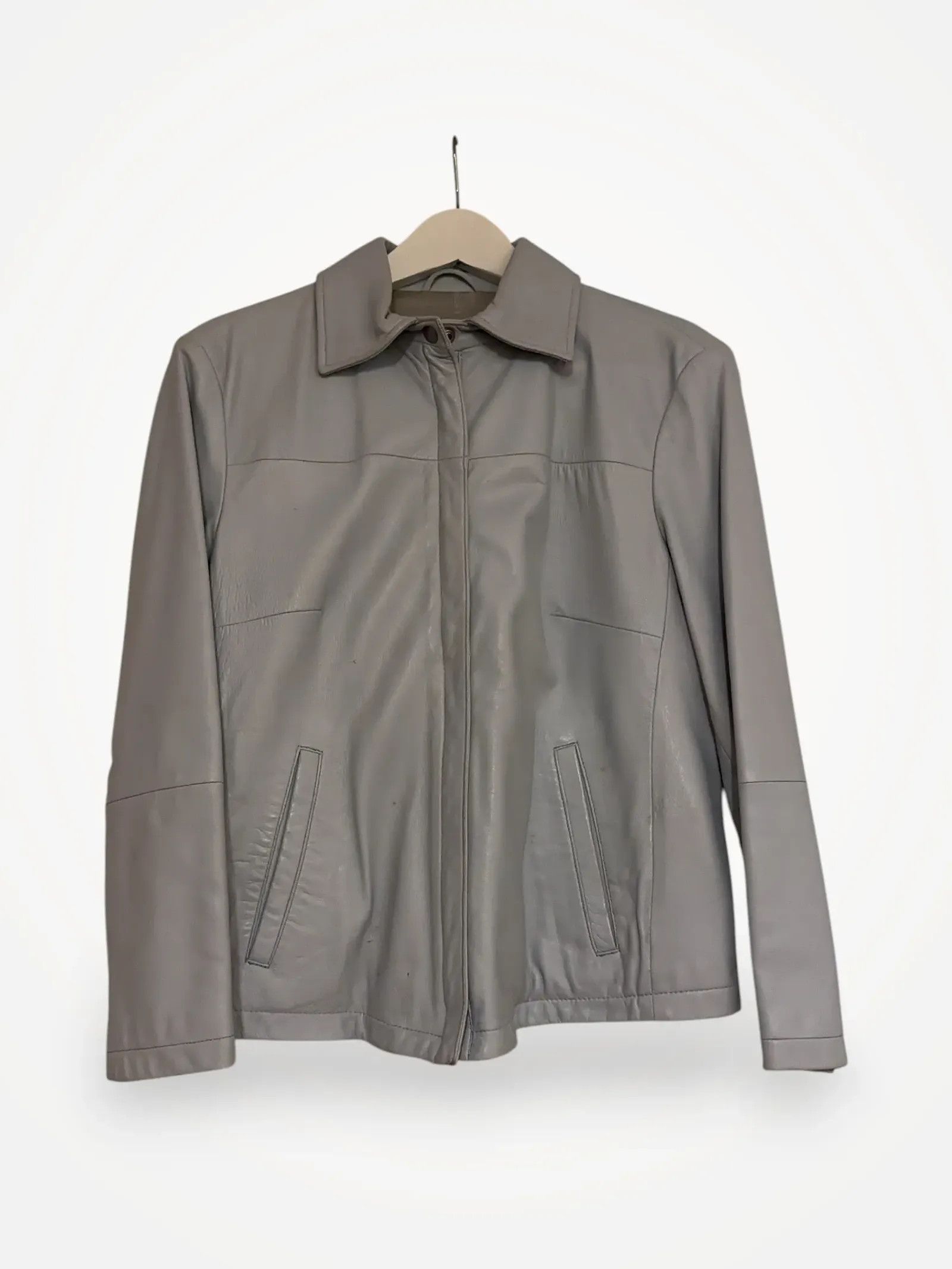Sisley Sisley Leather Jacket Size S / US 4 / IT 40 - 1 Thumbnail