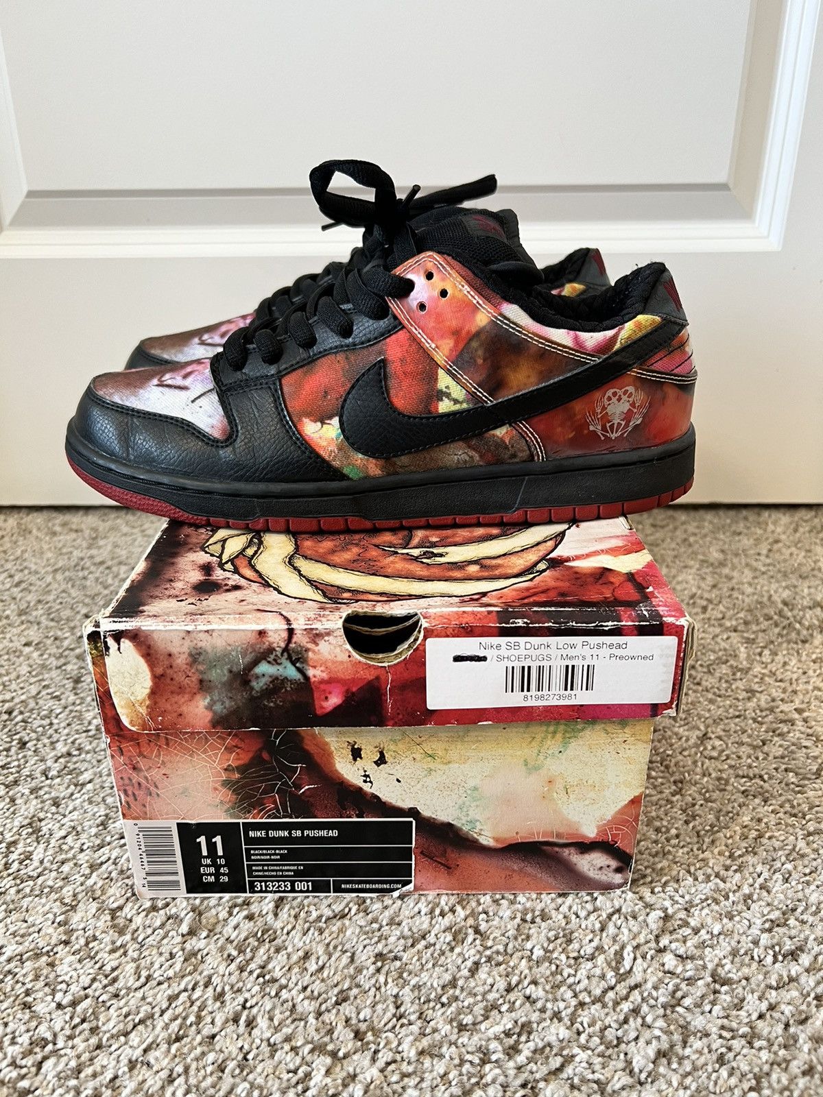 pushead sb dunk