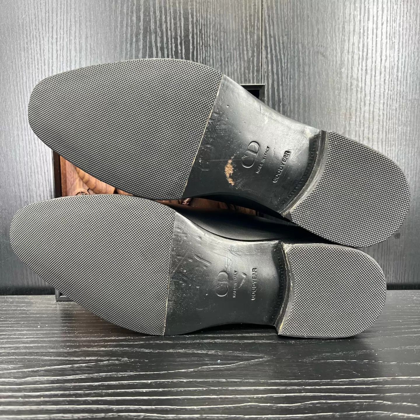 Dior Dior Black Leather Shoes Size 42 Like New With Box Size US 9 / EU 42 - 5 Thumbnail