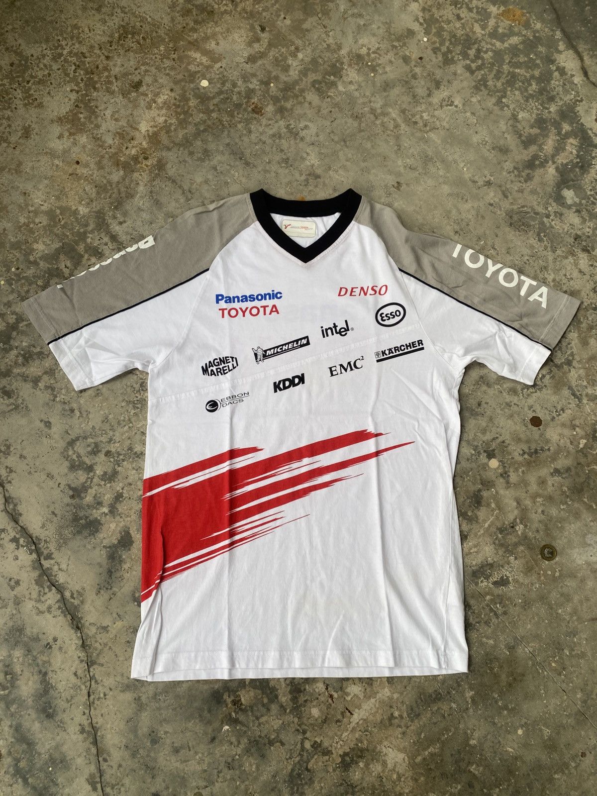Formula 1 × Vintage Panasonic Toyota Racing Pit Crew Team T Shirt Racing F1 Size US L / EU 52-54 / 3 - 1 Thumbnail