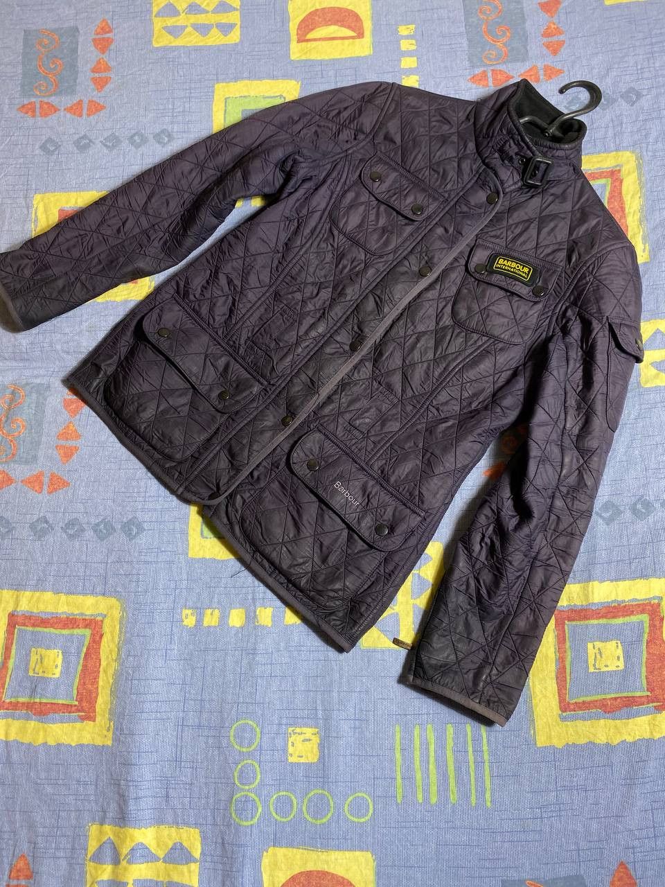 🔥 BARBOUR CORDUROY QUILTED JACKET MADE IN ENGLAND