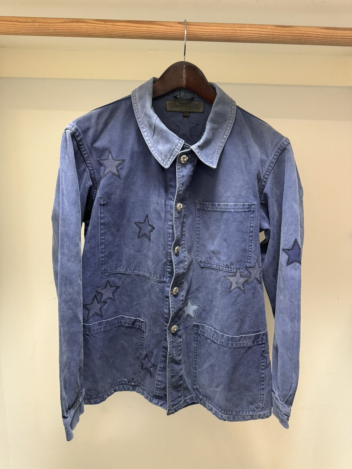 CHROME HEARTS STAR DENIM SHIRTS - ジャケット・アウター