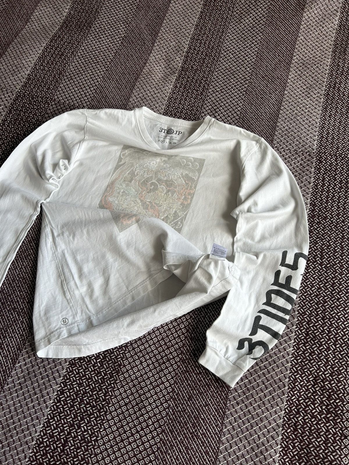 Japanese Brand × Vintage Vintage Japanese Style Long Sleeve Shirt Y2K Crazy Size M Size US M / EU 48-50 / 2 - 10 Thumbnail