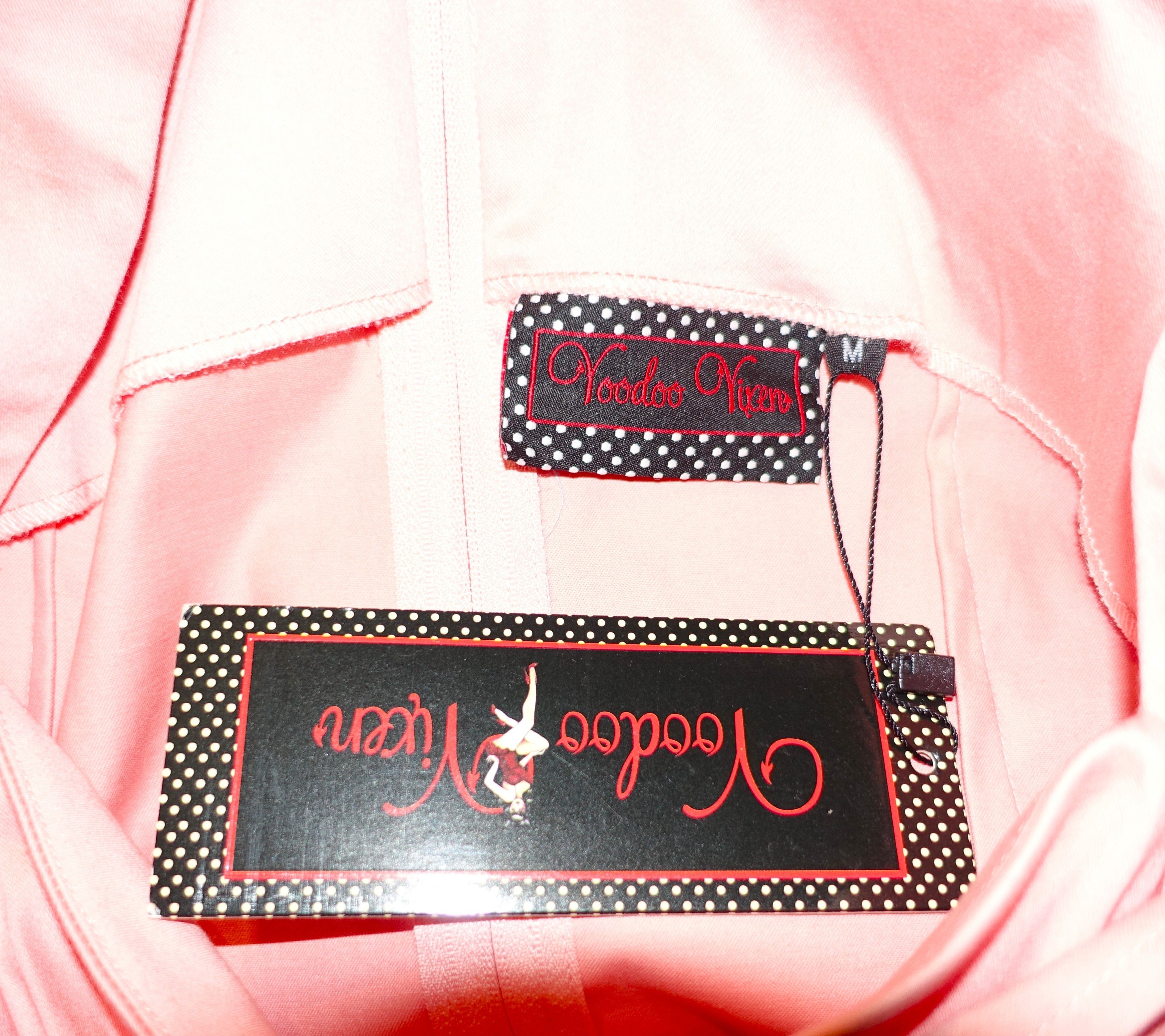 Other Voodoo Vixen Pink Tank Top Blouse M NWT Size M / US 6-8 / IT 42-44 - 7 Thumbnail