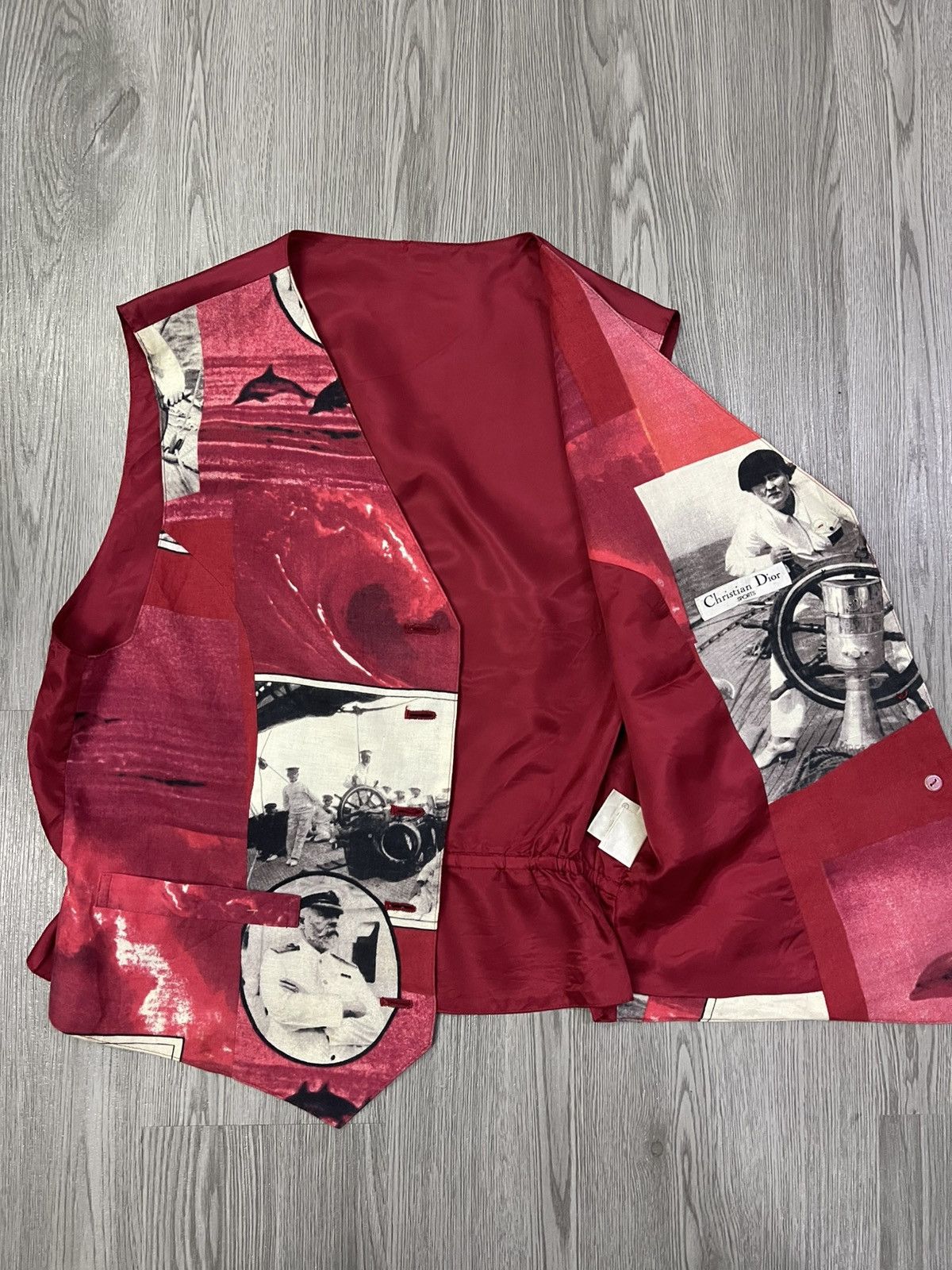 Christian Dior Monsieur Christian Dior Sport Old Printed Vest Size US M / EU 48-50 / 2 - 13 Thumbnail
