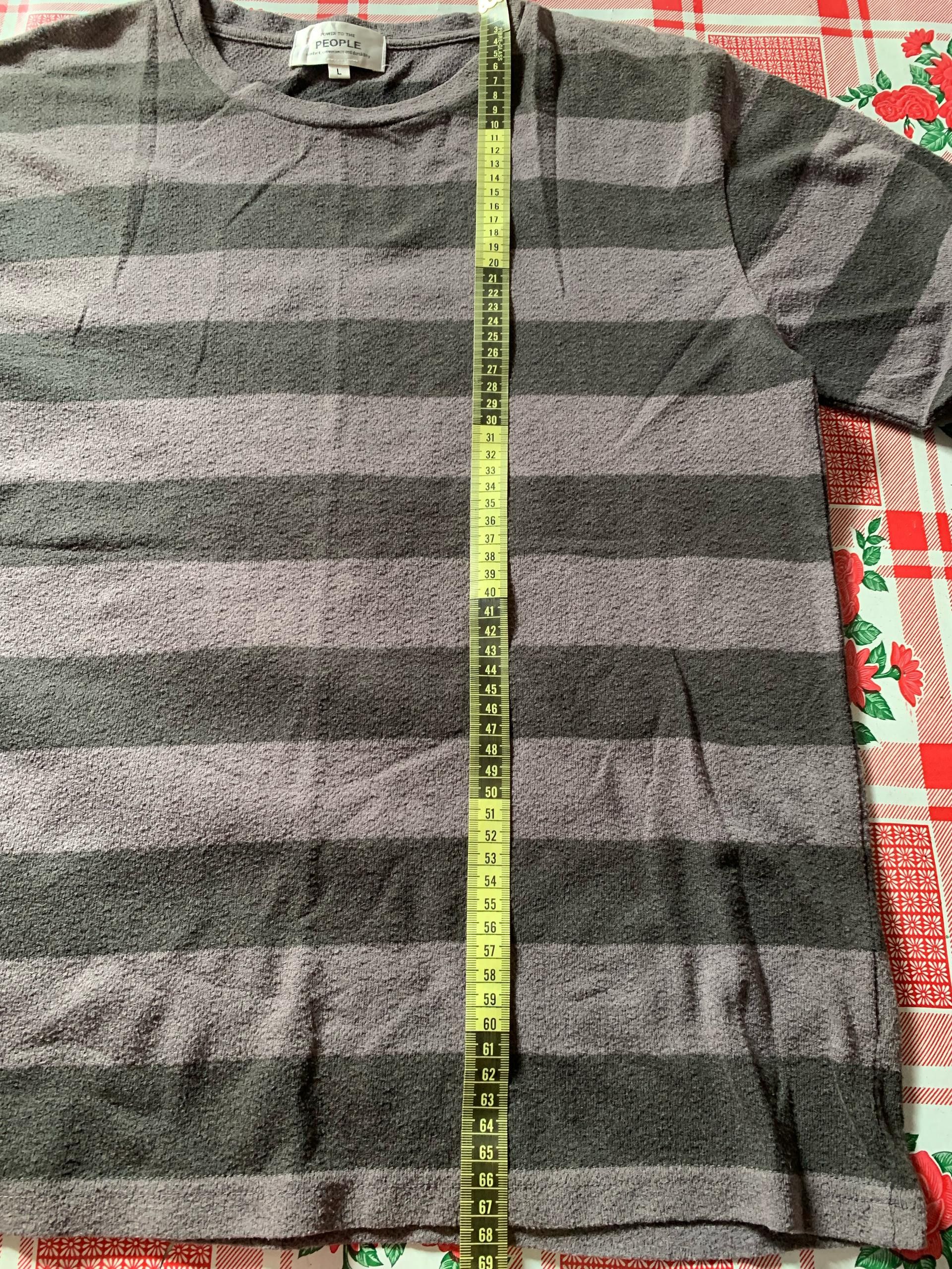 Japanese Brand Power To The People Stripe Sweatshirt Size US L / EU 52-54 / 3 - 5 Thumbnail