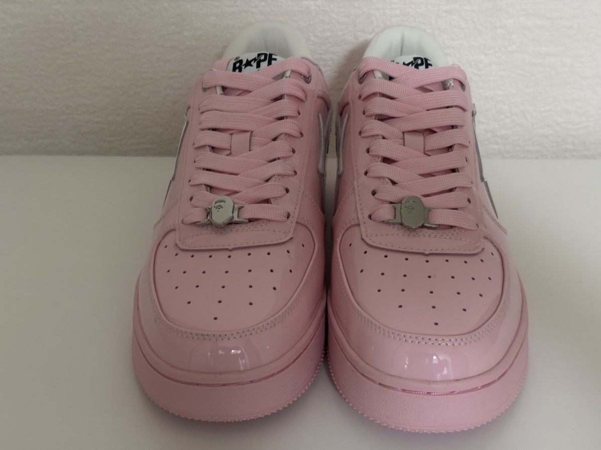 Bape Authentic ape bape bape sta #2 pink 10 new bapesta Size US 10 / EU 43 - 3 Thumbnail