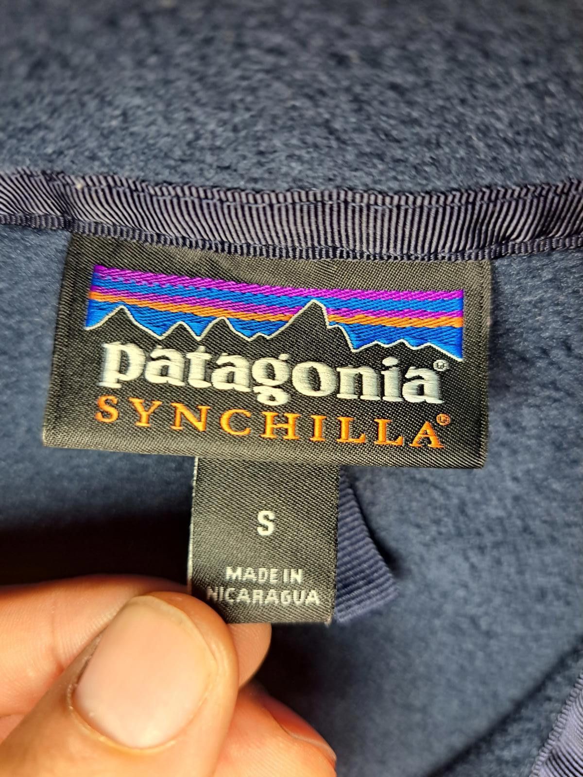 Patagonia Patagonia Synchilla Vest Fleece Jacket Mens Small Navy Size US S / EU 44-46 / 1 - 2 Thumbnail