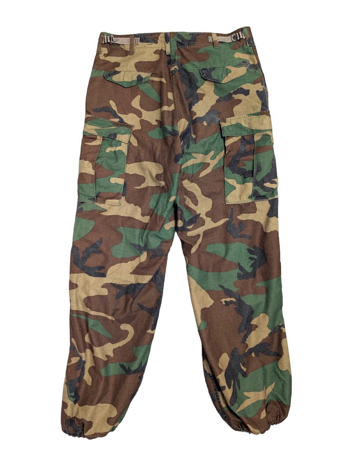 Other US Army M81 Woodland Camo M65 Cold Weather Trousers - Medium Size ONE SIZE - 2 Thumbnail