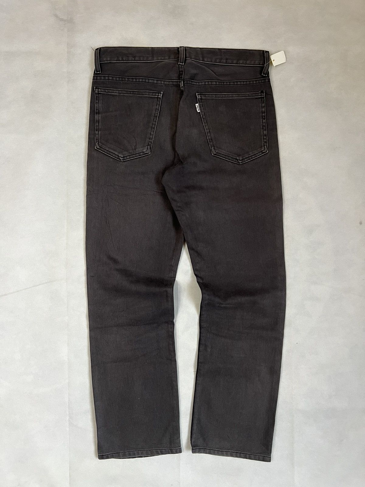 Levi's Vintage Clothing Vintage 90's Levis Ash Grey Hickory Stripe Denim Size US 32 / EU 48 - 4 Thumbnail