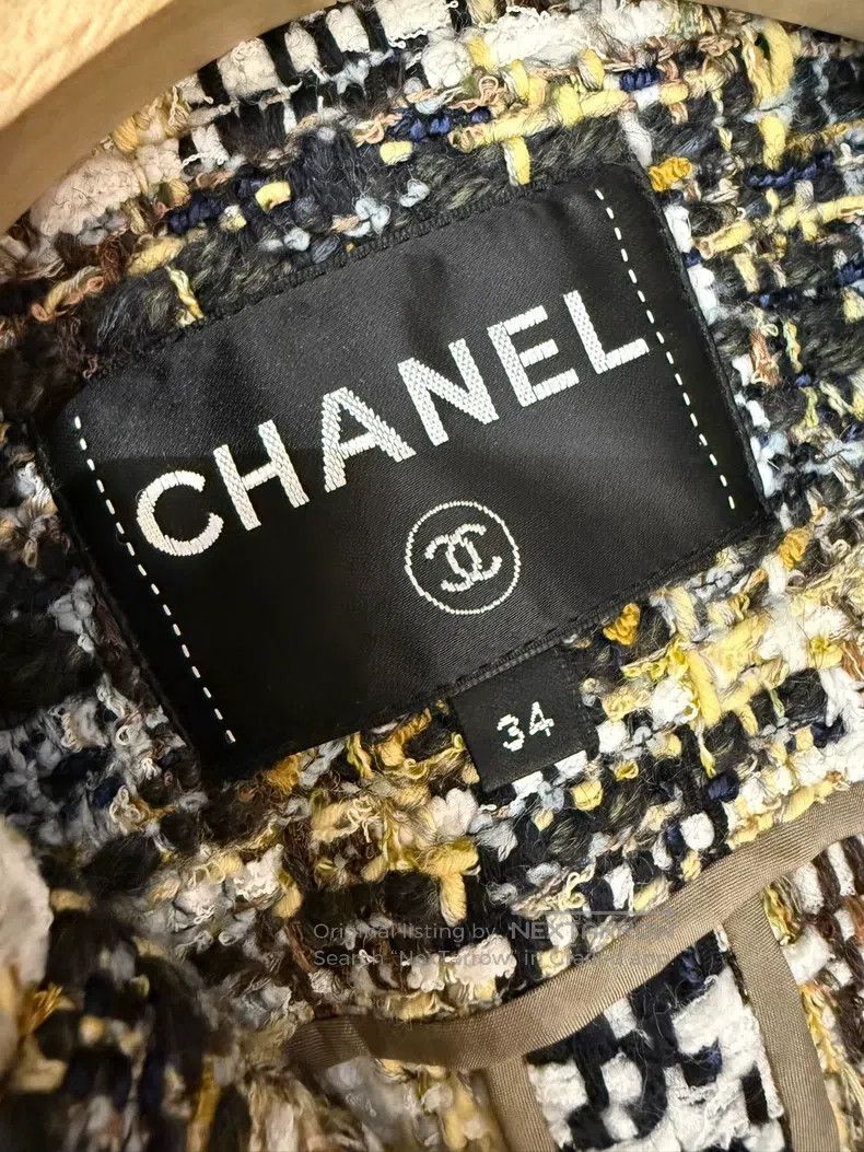 Chanel Chanel Classic tweed coat Size XXS / US 00 / IT 34 - 6 Thumbnail