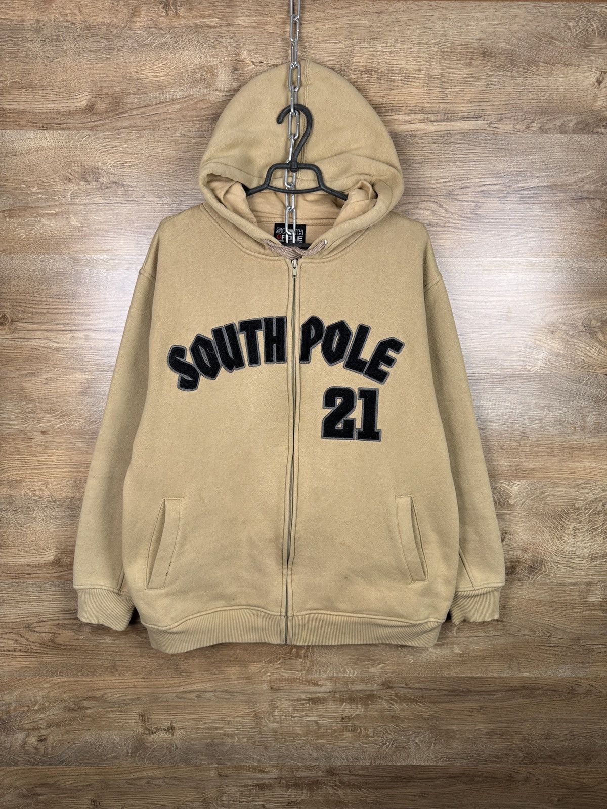 Southpole Mens Vintage SouthPole 21 Zip hoodie y2k jacket crazy Size US L / EU 52-54 / 3 - 1 Thumbnail