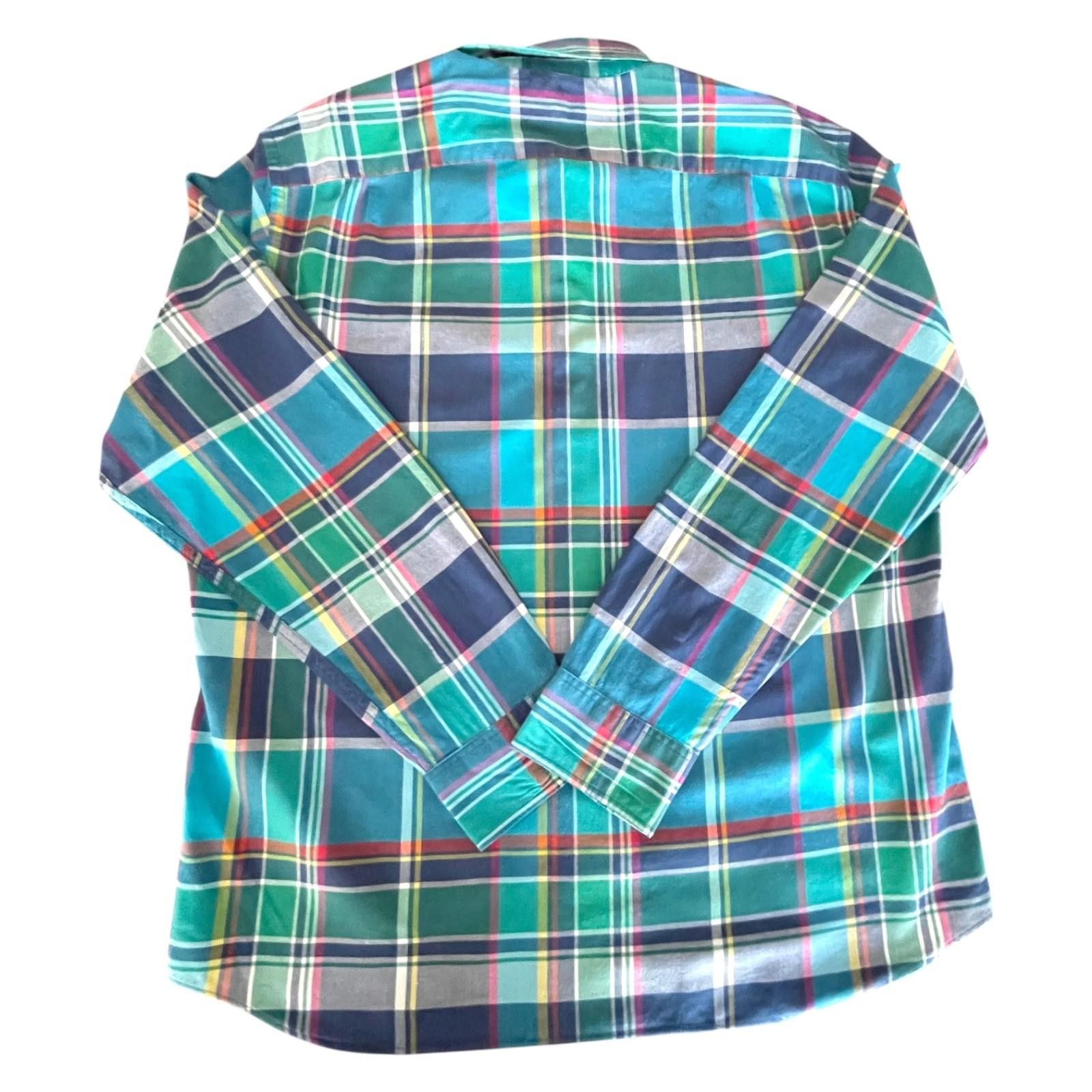 J.Crew J Crew Plaid Button Down Shirt Medium Slim Untucked Men's Size US XL / EU 56 / 4 - 3 Thumbnail