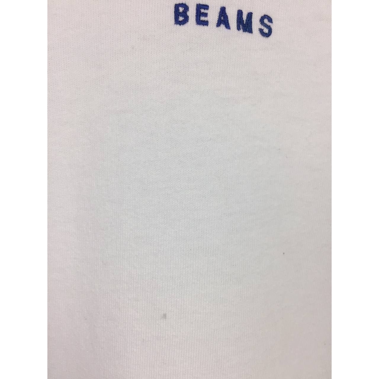 Beams Plus × Japanese Brand BEAMS Embroidered Logo Spell Out Long Sleeve Tee Size US S / EU 44-46 / 1 - 4 Thumbnail