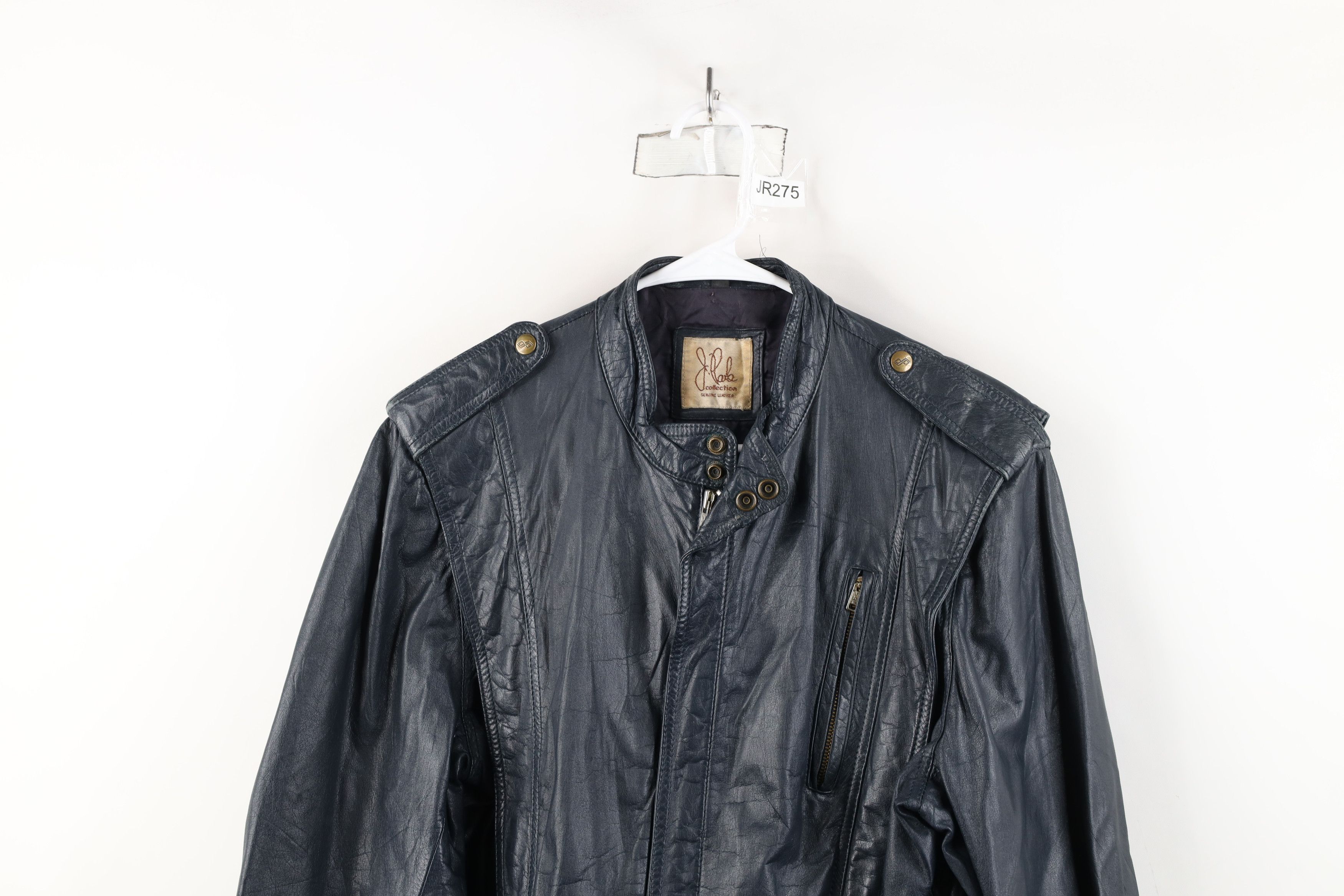 Vintage Vintage 80s 90s Streetwear Leather Buckle Strap Jacket Size M / US 6-8 / IT 42-44 - 2 Thumbnail