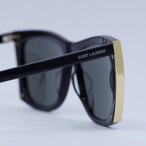 Saint Laurent Paris New Saint Laurent SL539 PALOMA 001 Sunglasses - Black Fram Size ONE SIZE - 6 Thumbnail