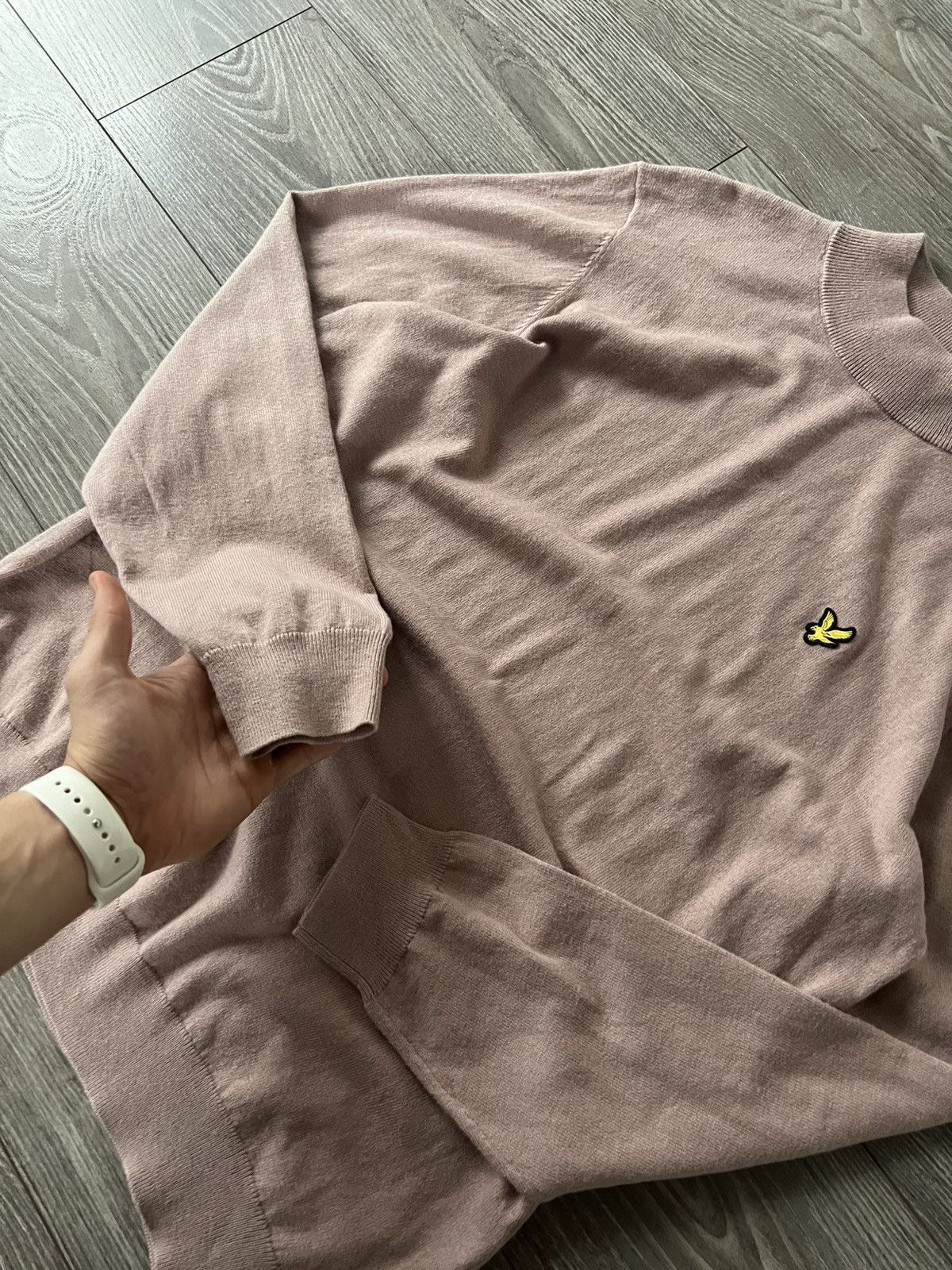 Designer × Lyle & Scott ‼️New Lyle & Scott Casual High Neck Wool Sweater‼️ Size US XL / EU 56 / 4 - 11 Thumbnail