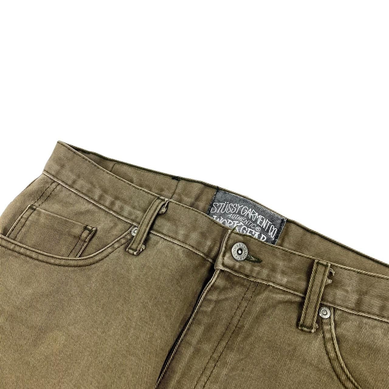 Stussy Vintage Stussy Tan Workwear Jeans - Waist: 32” Size US 32 / EU 48 - 4 Thumbnail