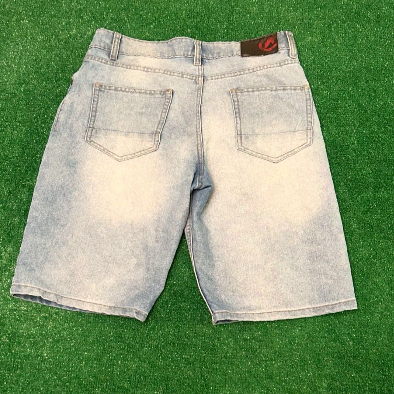 Ecko Unltd. VINTAGE Y2K Ecko Unltd Baggy Hip Hop Skater Grunge Jeans Short Men 32 Jorts Size US 32 / EU 48 - 2 Thumbnail