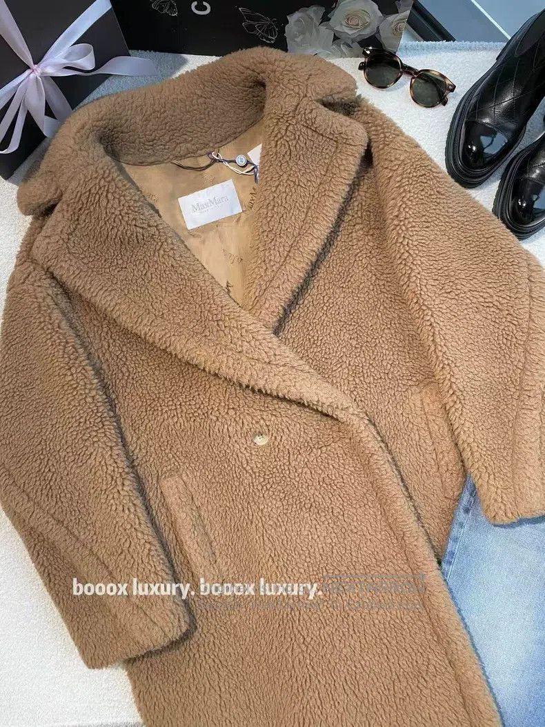 Max Mara Max Mara Classic camel long teddy coat Size M / US 6-8 / IT 42-44 - 1 Thumbnail