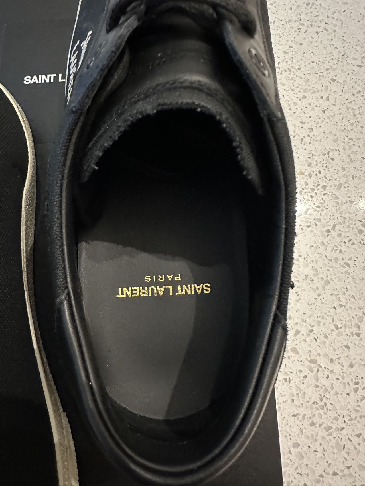 Saint Laurent Paris SLP men’s shoe Elba light/moon plus sneaker Size US 7 / EU 40 - 3 Thumbnail