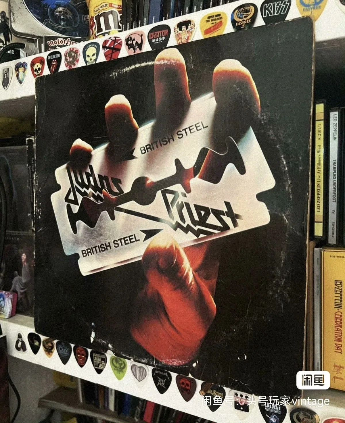 Travis Scott Travis Scott Judas Priest British Steel Vintage Tee. Size US M / EU 48-50 / 2 - 4 Thumbnail
