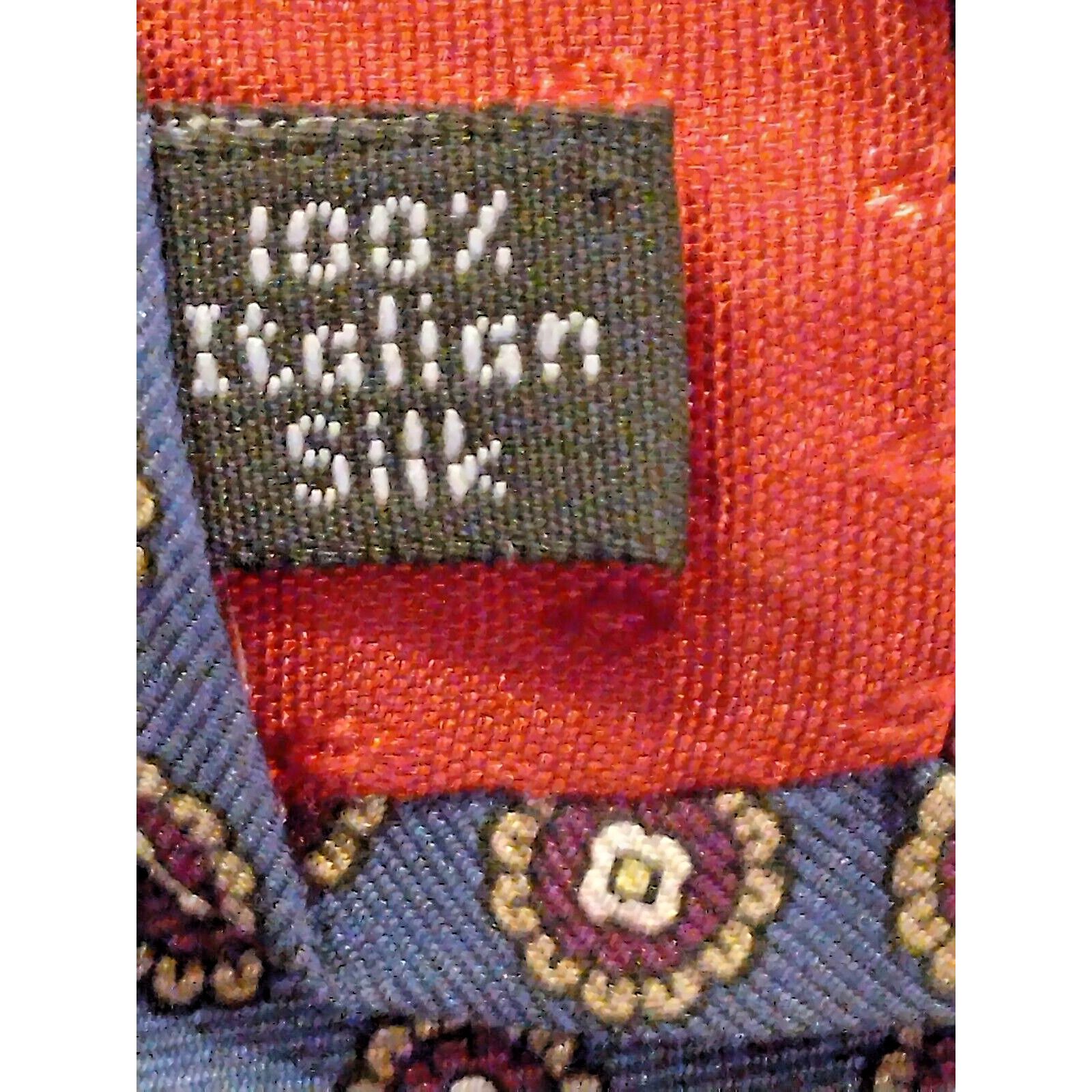 The Unbranded Brand Don Loper Beverly Hills 100% Silk Navy Ditsy Floral NeckTie Size ONE SIZE - 6 Thumbnail