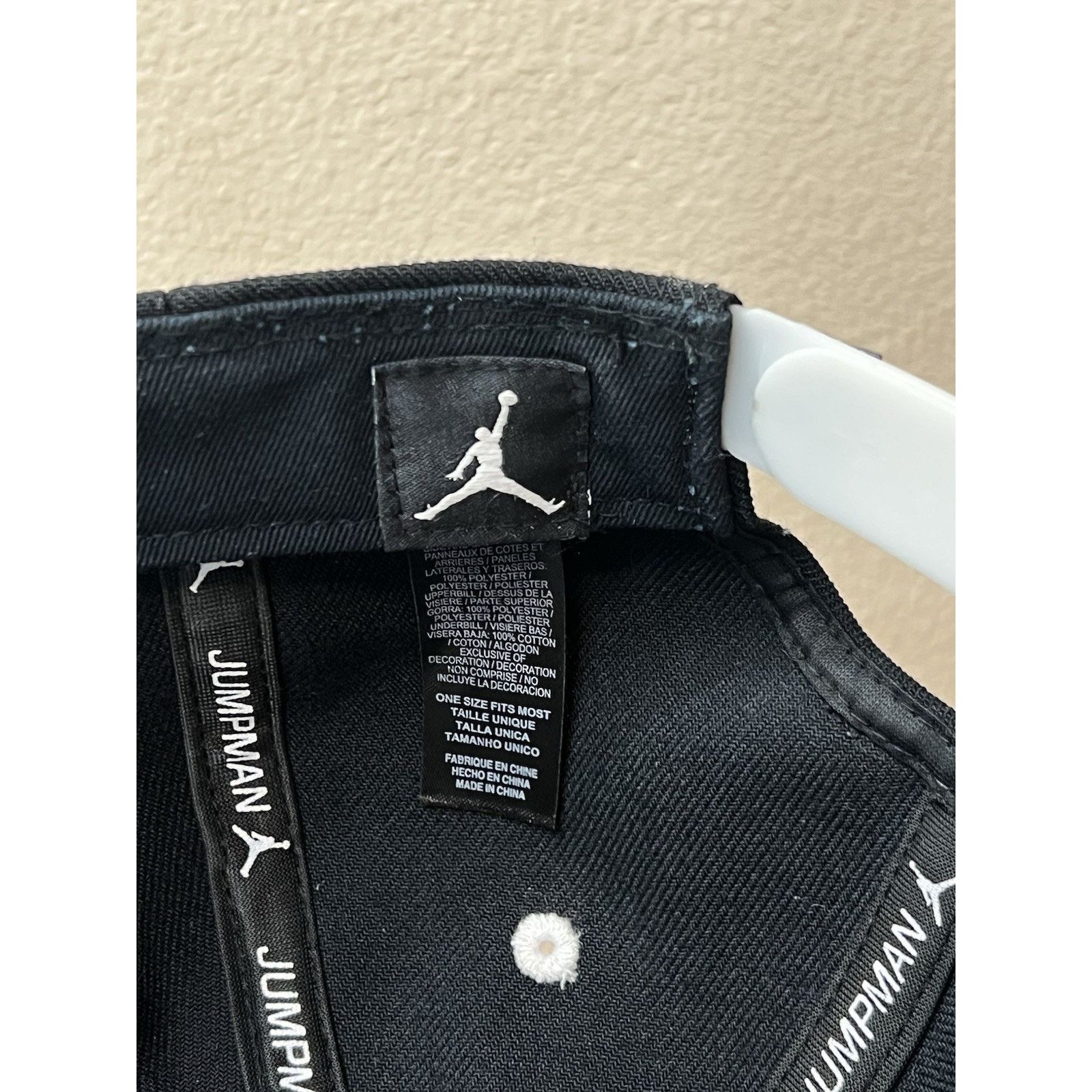 Jordan Brand Air Jordan 10 Baron 45 "Double Nickel" SnapBack 642098-011 Size ONE SIZE - 4 Thumbnail