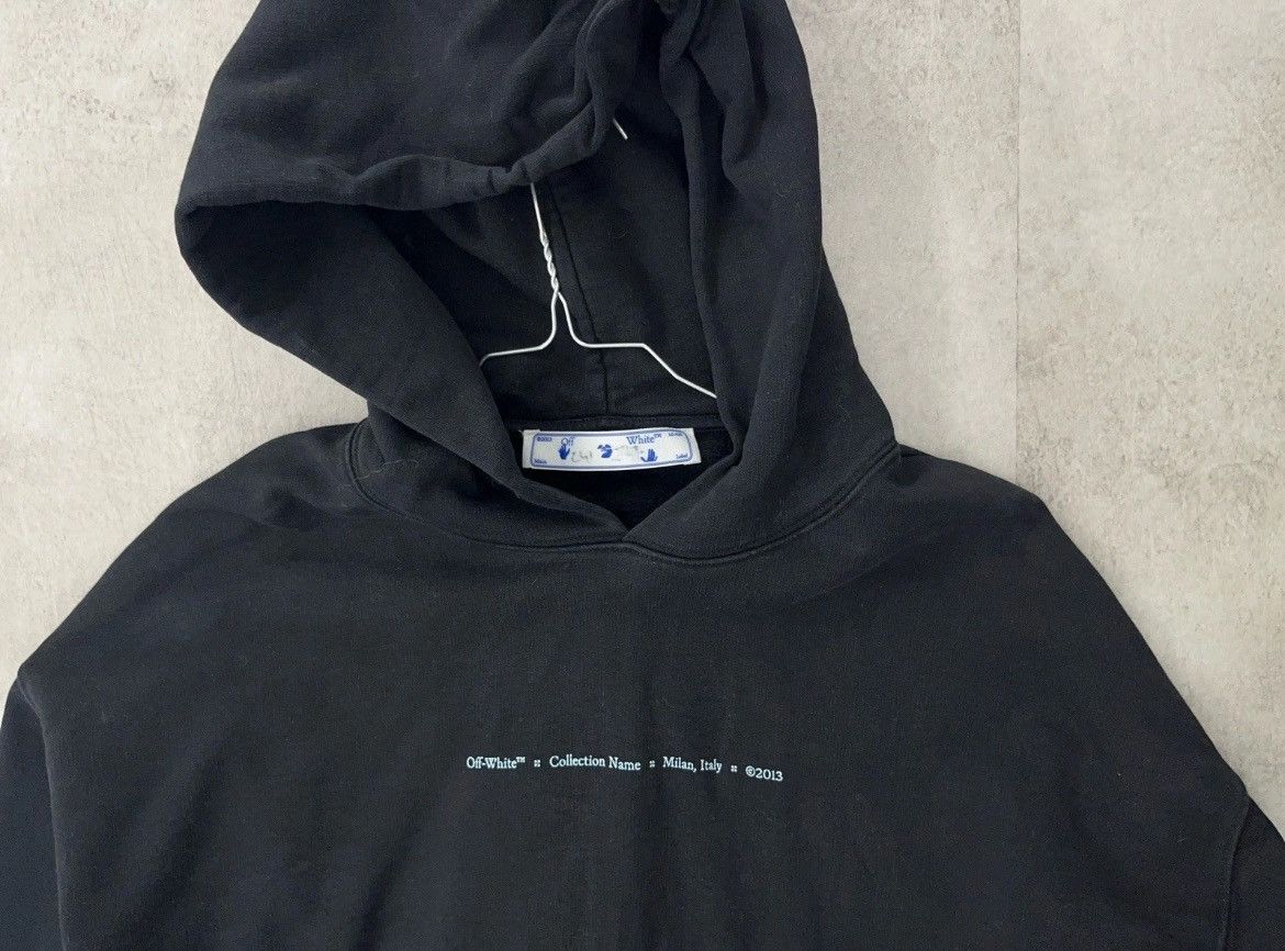 Off-White Off-White™ Diagonal Arrows Hoodie — Black/Blue — Size M Size US M / EU 48-50 / 2 - 4 Thumbnail