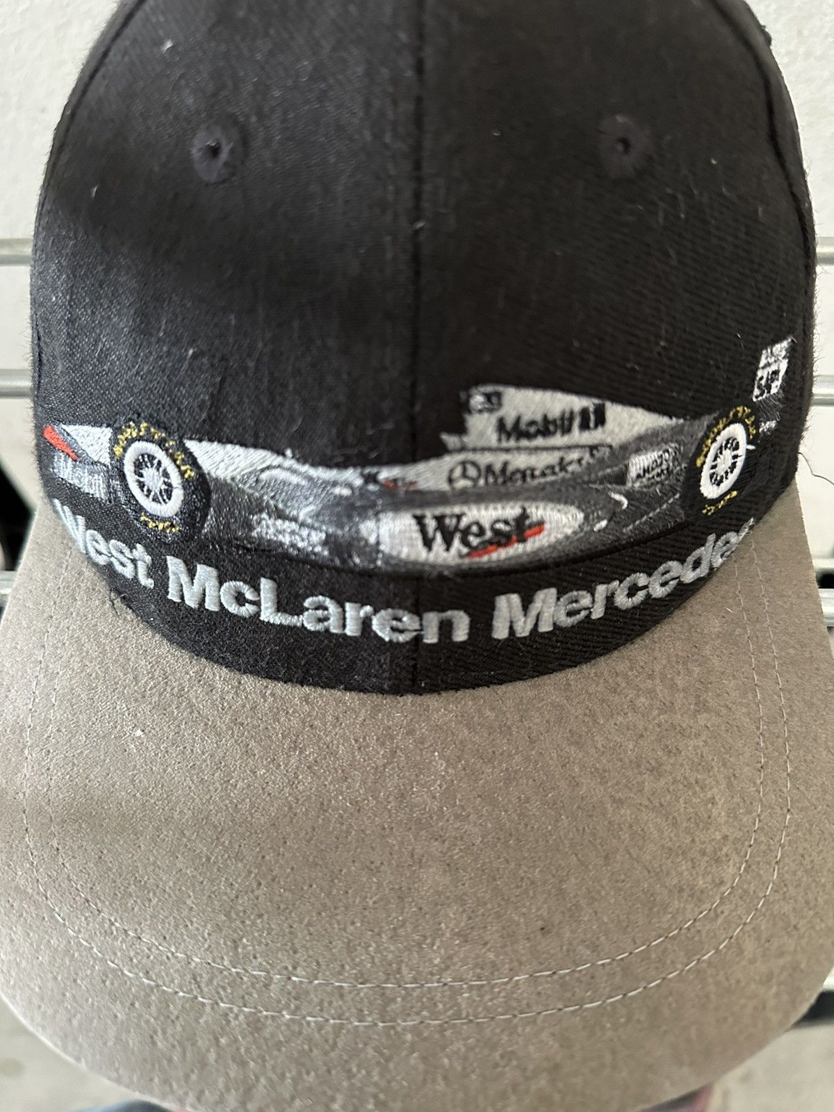 Mercedes-Benz × Vintage West x McLaren x Mercedes Cap Racing Team Vintage Retro Size ONE SIZE - 2 Thumbnail