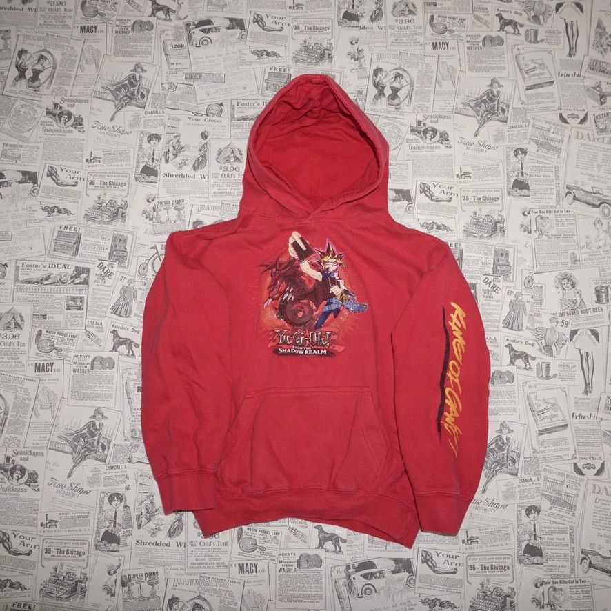 Vintage Small - Vintage Y2K Yu-Gi-Oh Anime tv show 00s promo hoodie Size US S / EU 44-46 / 1 - 1 Thumbnail