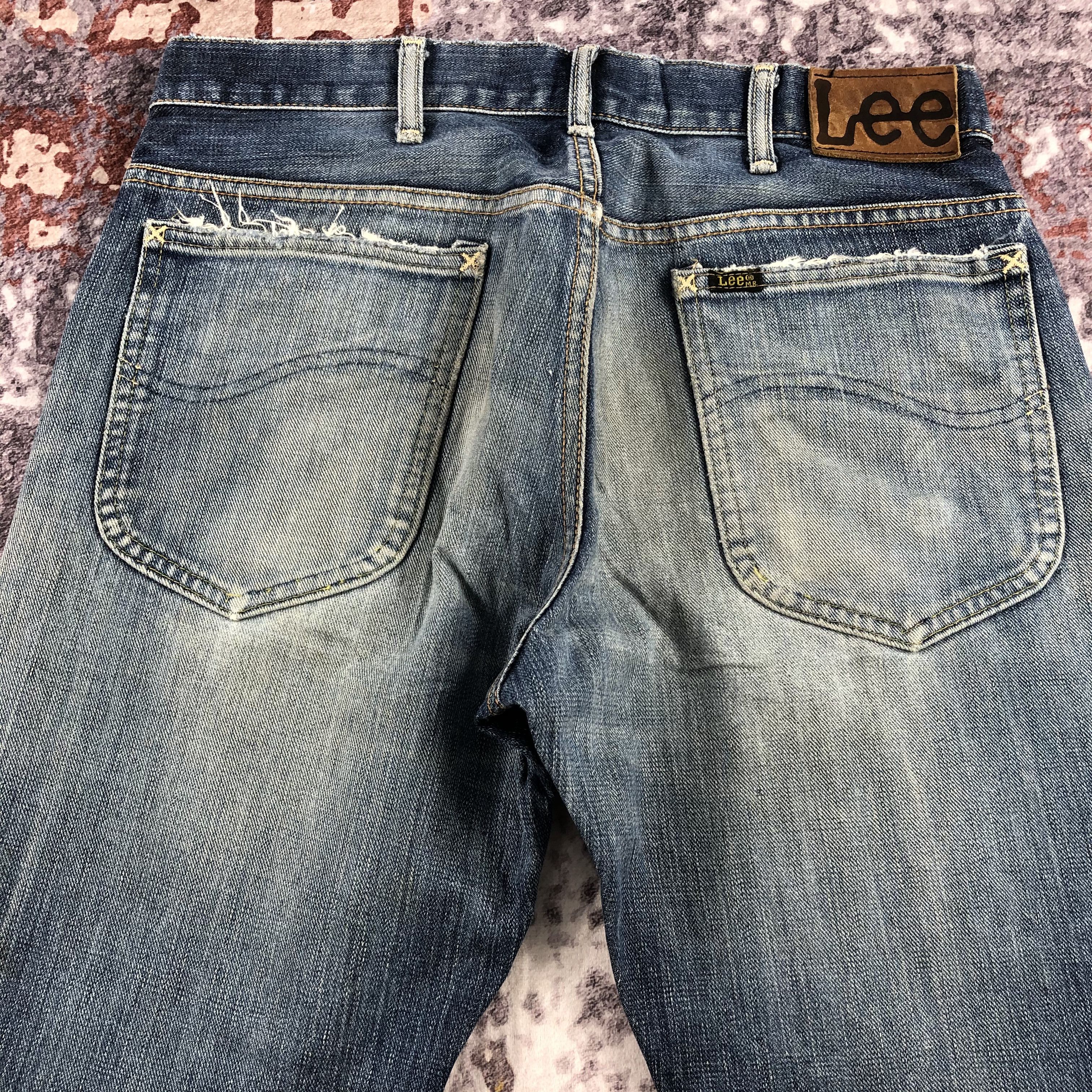 Lee Vintage Blue Wash Lee Jeans-JM2262 Size US 31 - 5 Thumbnail
