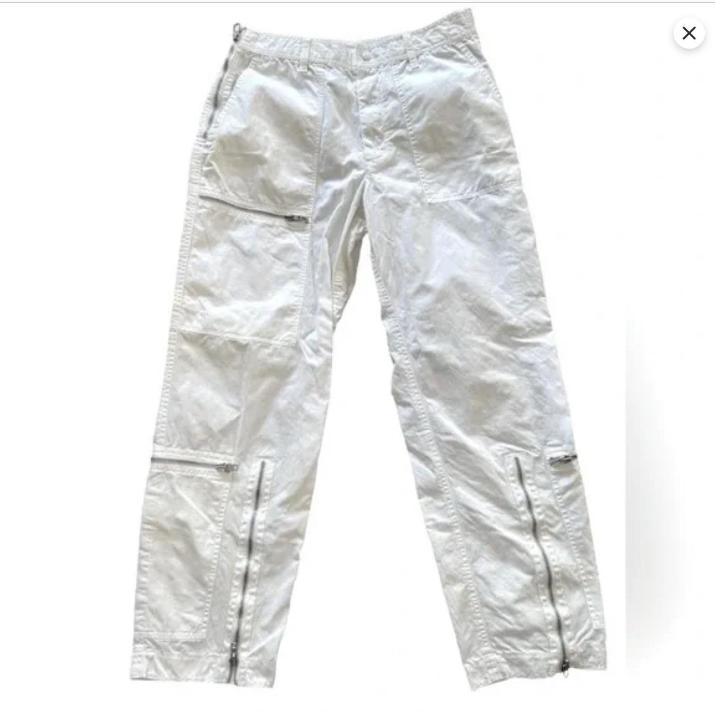 Helmut Lang Helmut Lang flight pants size 4/30" waist Size 30" / US 8 / IT 44 - 1 Thumbnail