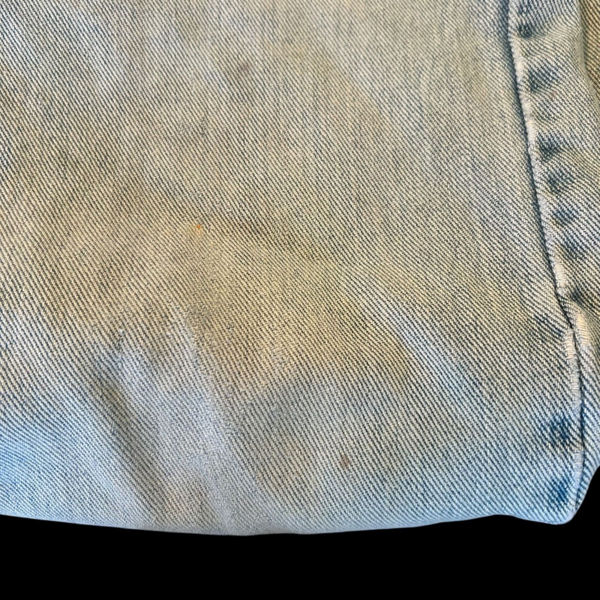 Lee Vintage Lee Light Wash Perfectly Distressed Denim Jeans Size US 38 / EU 54 - 5 Thumbnail