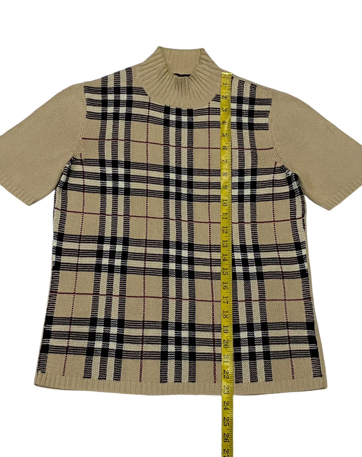 Burberry Burberry London Nove Check Knitwear Sweater Size M / US 6-8 / IT 42-44 - 12 Thumbnail