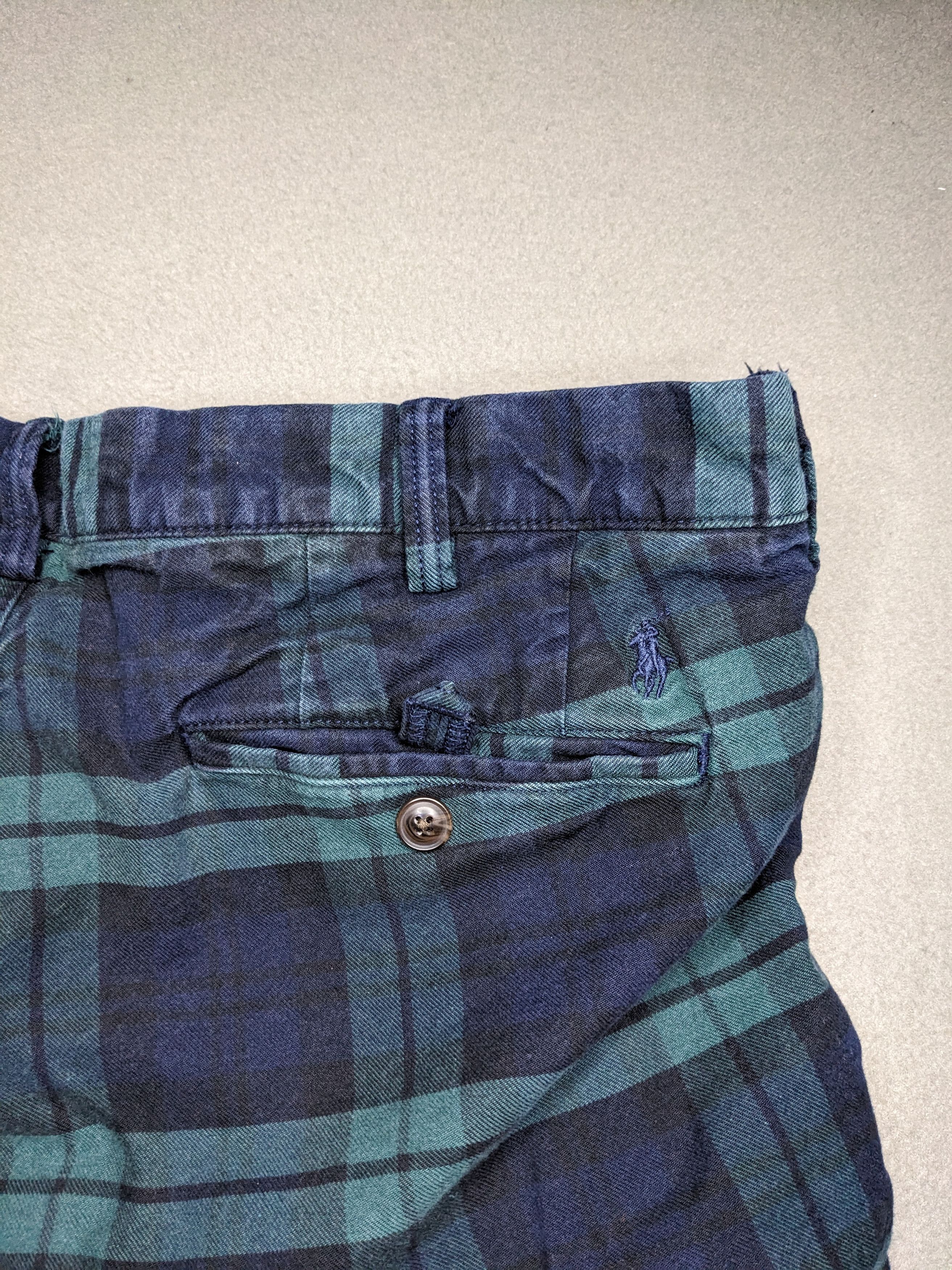Polo Ralph Lauren Polo Ralph Lauren Tartan Plaid Chino Pants Twill Mens 36x29 Size US 36 / EU 52 - 12 Thumbnail