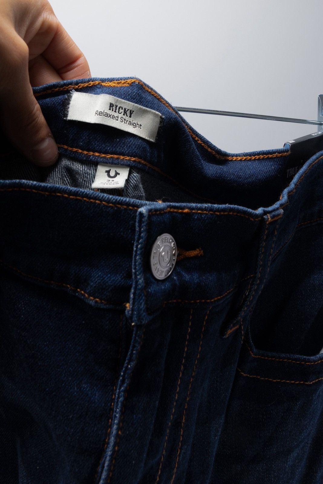 True Religion True Religion Ricky Relaxed Straight Jeans New With Tags Size US 34 / EU 50 - 5 Thumbnail