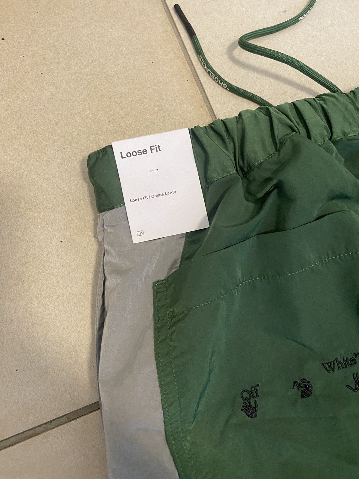 Jordan Brand × Off-White JORDAN X OFF-WHITE TRACK PANTS, baggy look Size US 30 / EU 46 - 11 Thumbnail