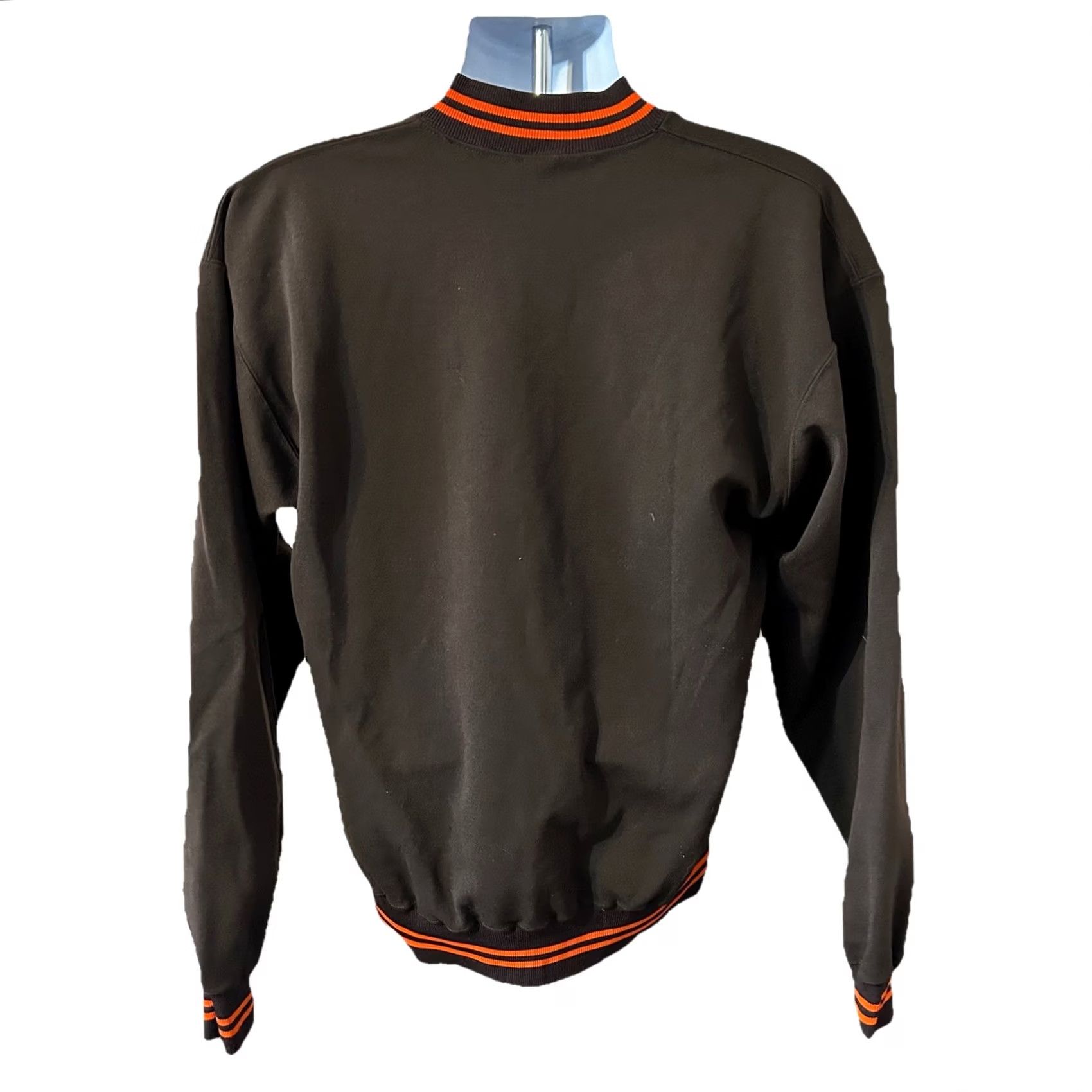 Russell Athletic Vintage Russell Athletic Nylon Pullover Men XL Brown Orange - Men's Clothing Size US XL / EU 56 / 4 - 2 Thumbnail