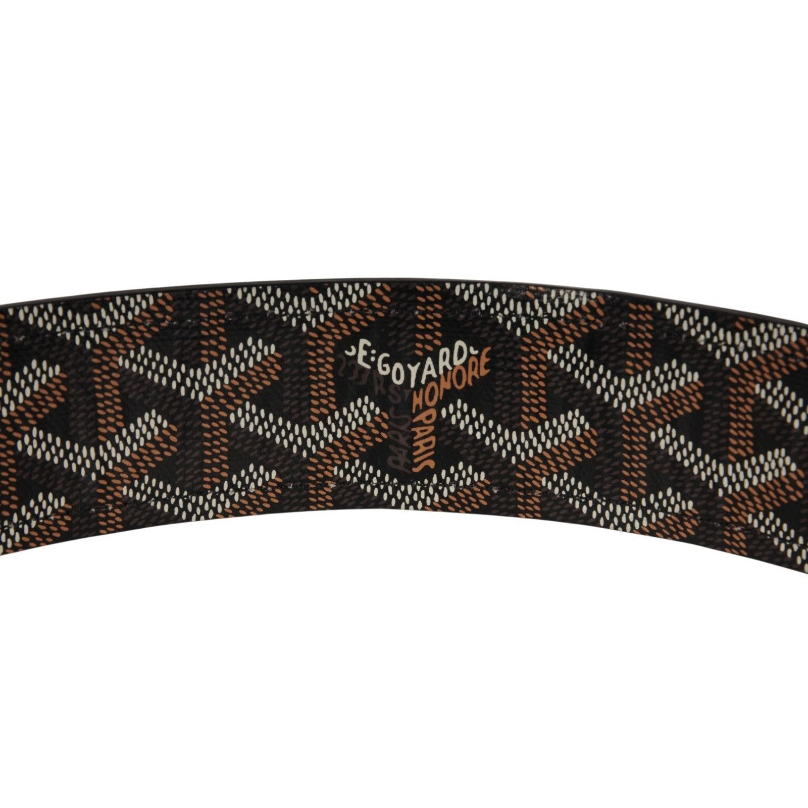 Goyard Florida II Belt 90 29 30 31 Black Brown Goyardine Canvas Size ONE SIZE - 21 Thumbnail