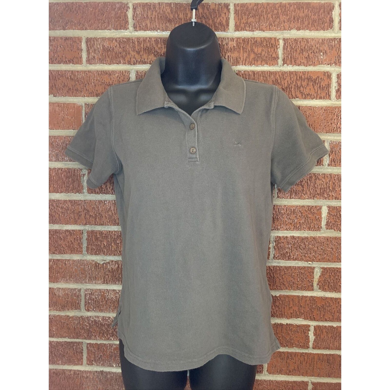 Eddie Bauer Eddie Bauer Womens Polo Dark Gray Small Size S / US 4 / IT 40 - 1 Thumbnail