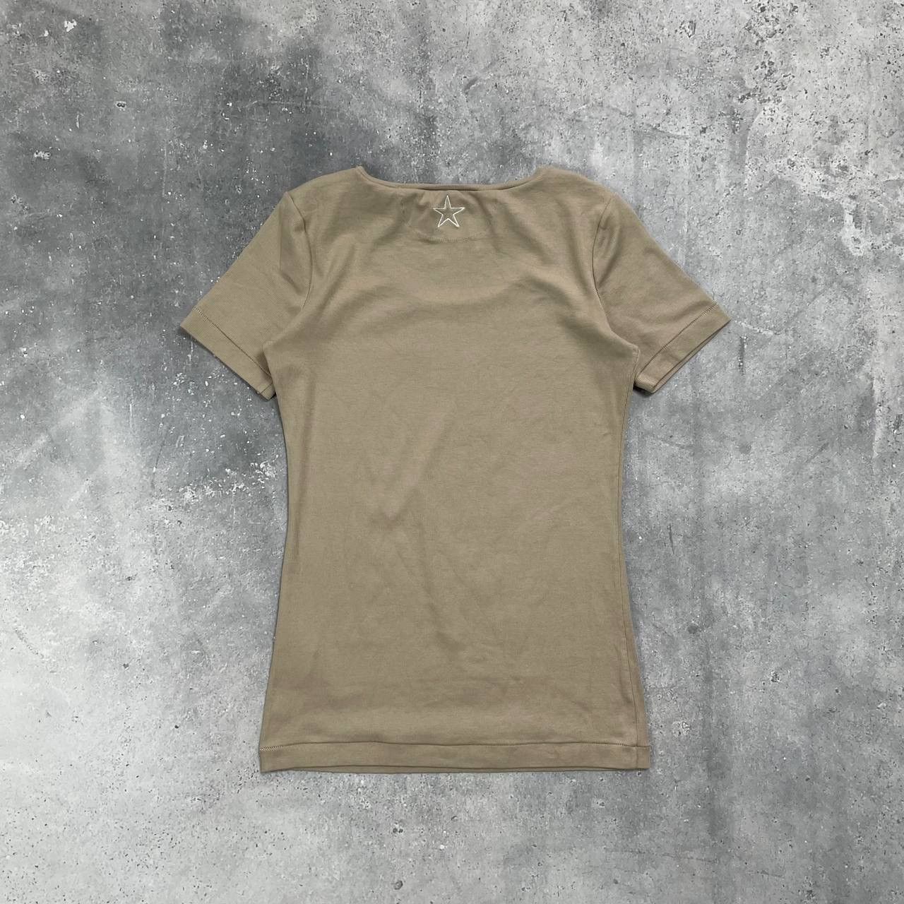 Other Lorena Antoniazzi Scoop Neck T Shirt Women’s Beige Size 44 Size M / US 6-8 / IT 42-44 - 2 Thumbnail