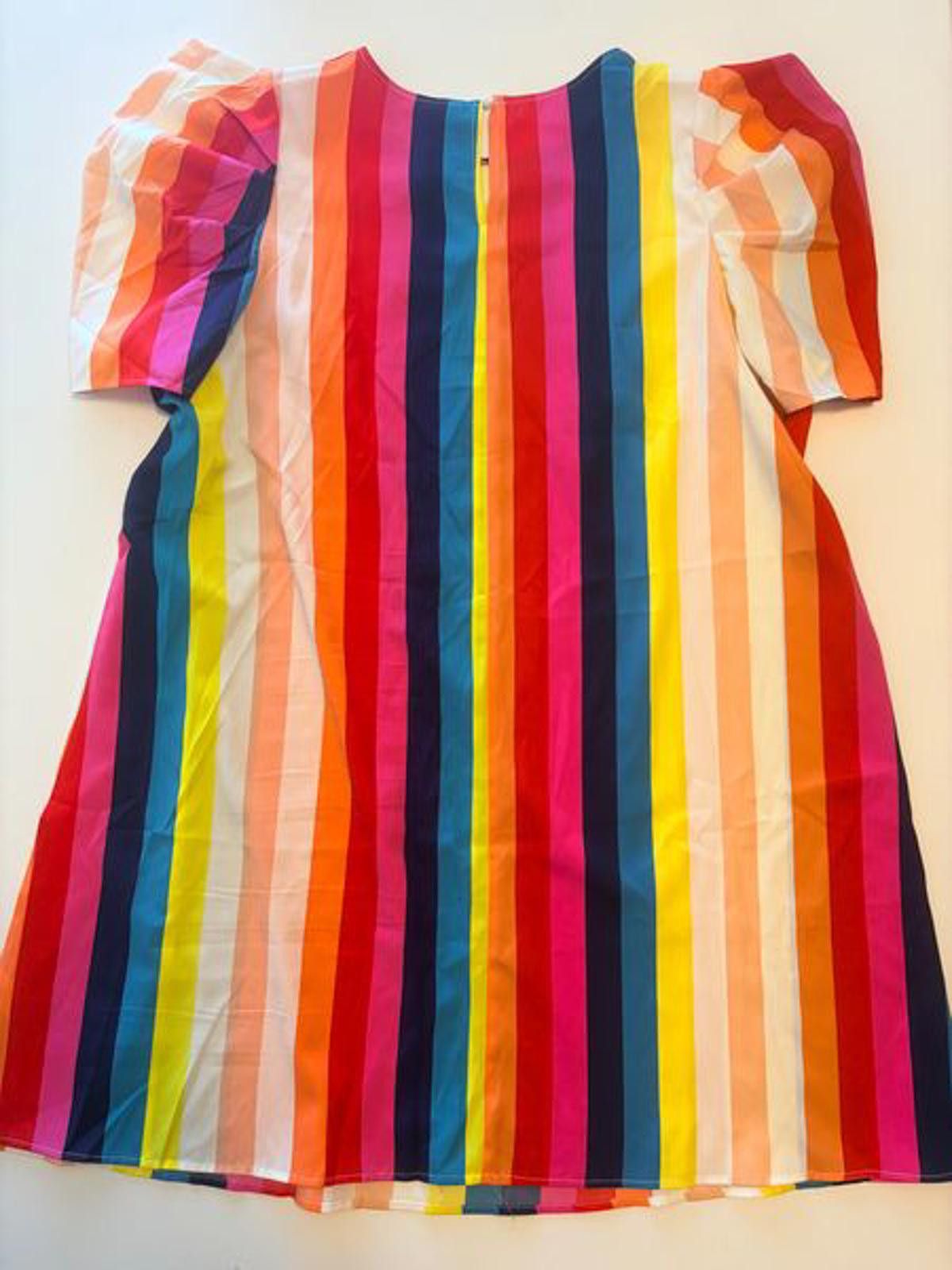 Other Emery Rose Multi-Colored Striped Dress (Size 4XL) Size 4XL / US 24-26 - 2 Thumbnail