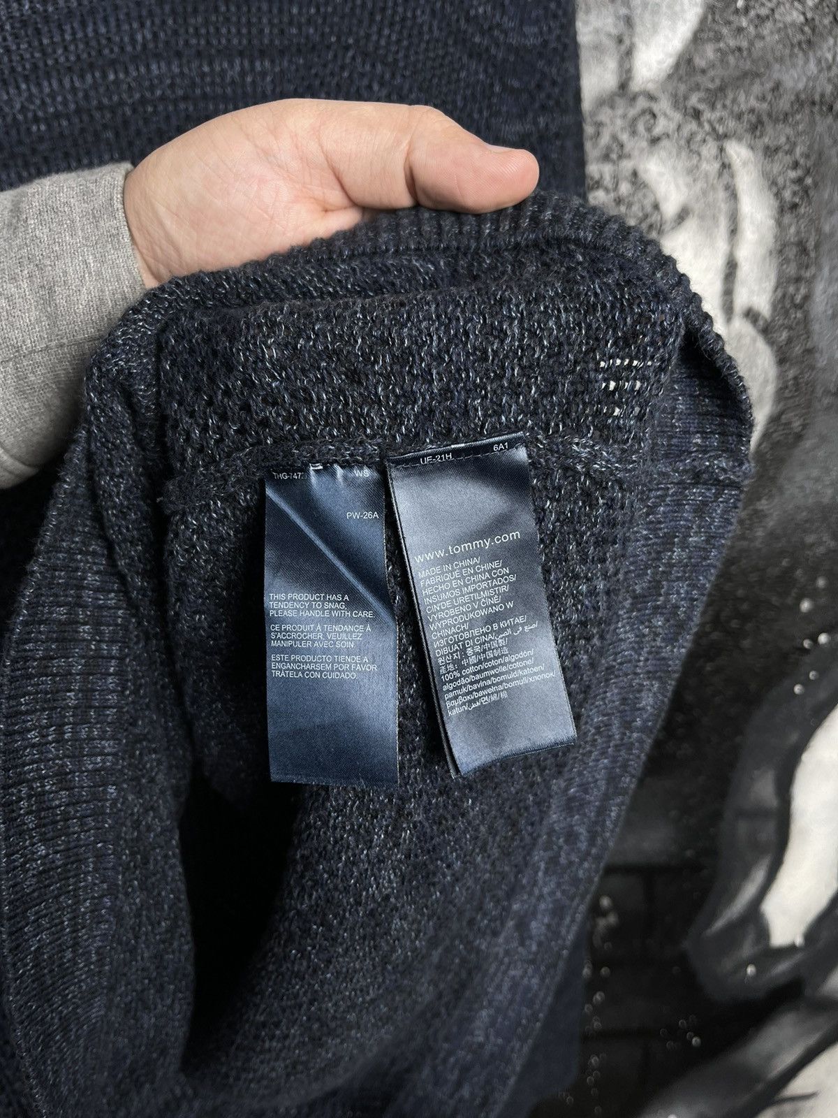 Tommy Hilfiger Tommy Jeans Oversized Knited Sweater Men’s Size M Size US M / EU 48-50 / 2 - 7 Thumbnail